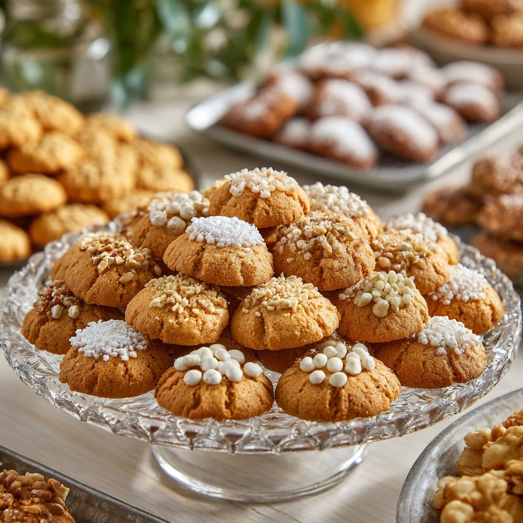 Melomakarona (Greek Honey Cookies) Recipe - Recipe Image