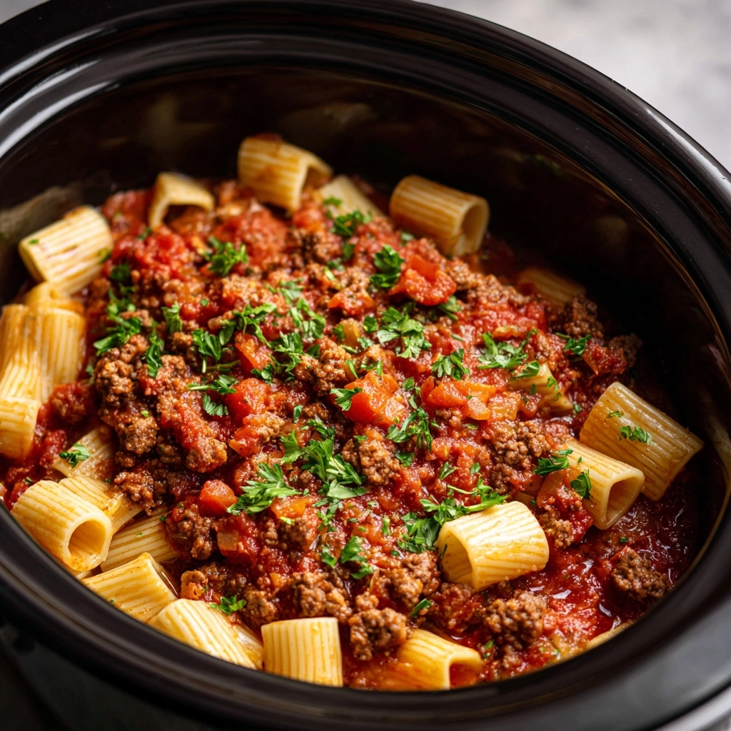 Crockpot Pasta Fagioli Recipe - Recipe Image