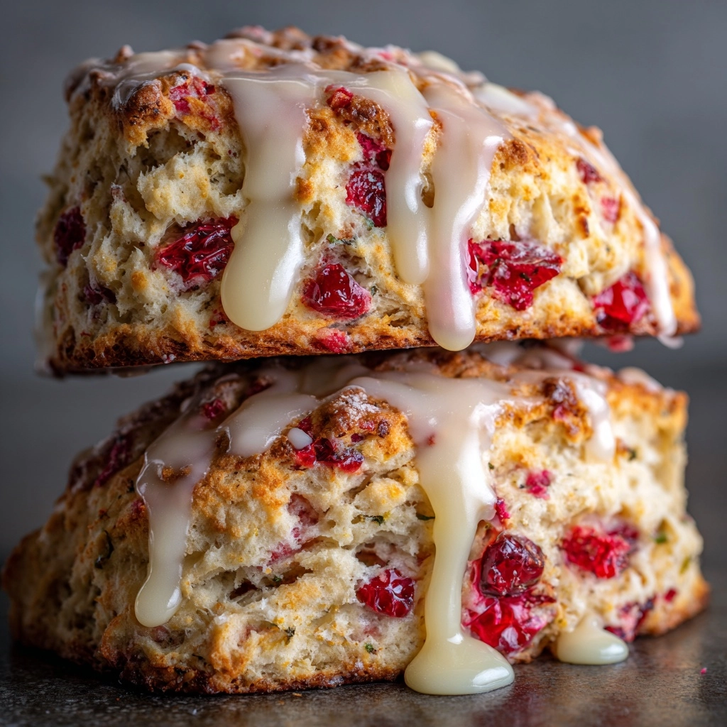 Lemon Raspberry Scones Recipe - Recipe Image