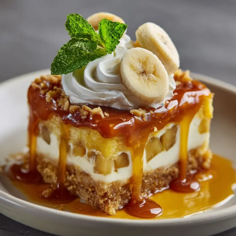 Banana Upside Down Cake Recipe