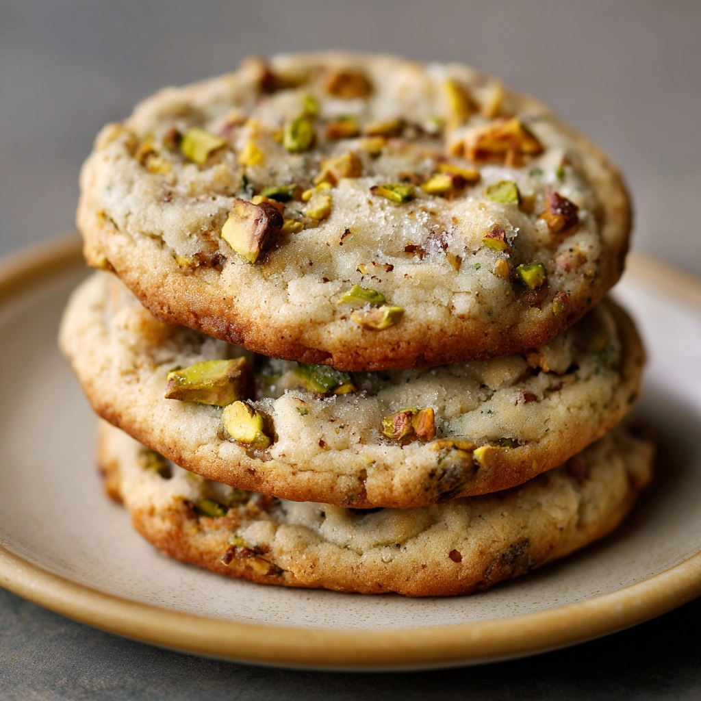 Salted Honey Pistachio Cookies Recipe - Recipe Image