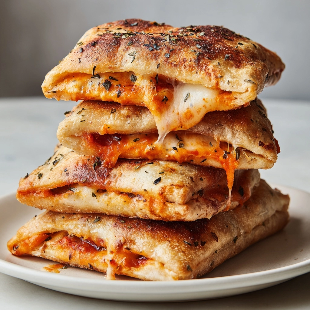Homemade Pizza Pockets Recipe - Recipe Image