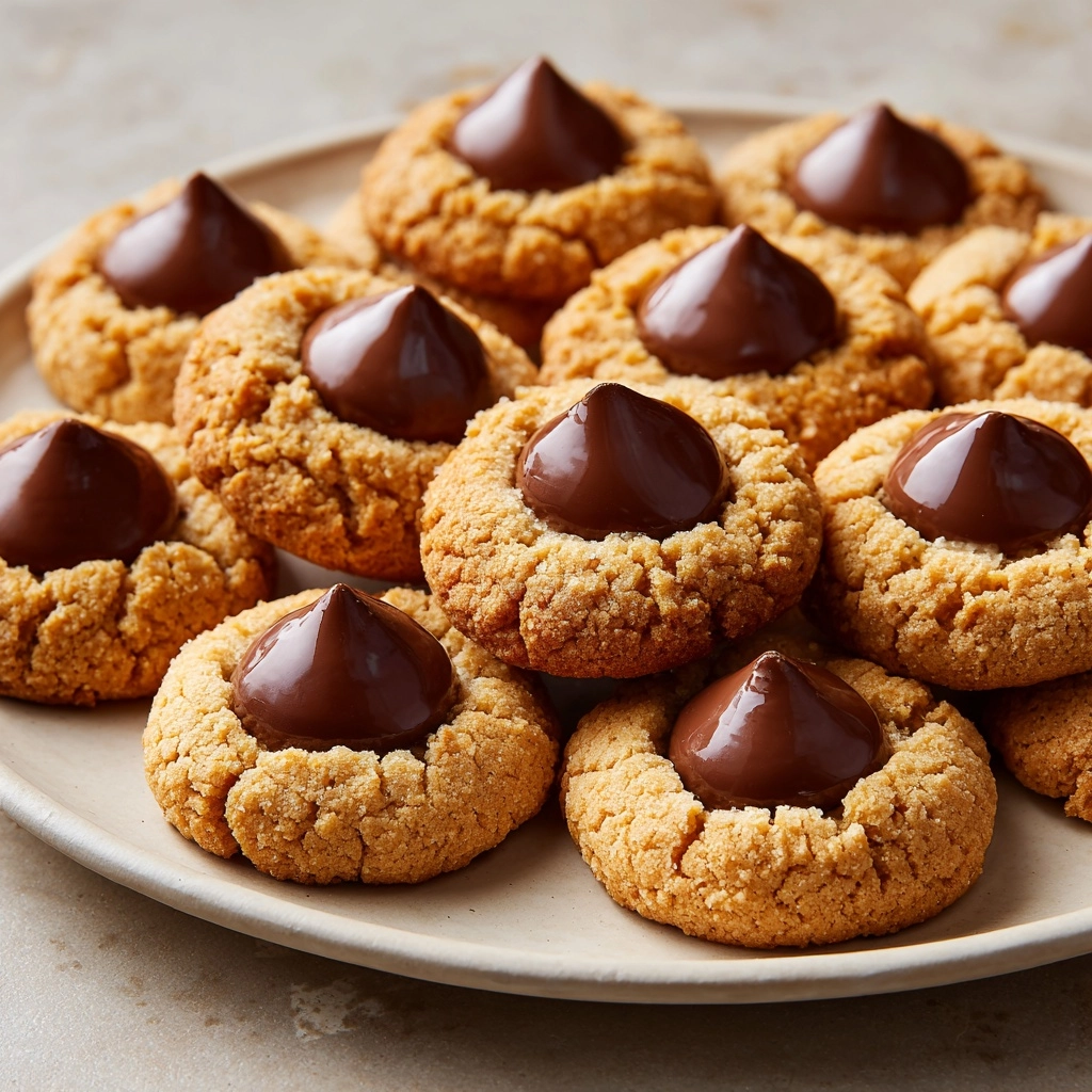 Peanut Butter Blossoms Recipe - Recipe Image