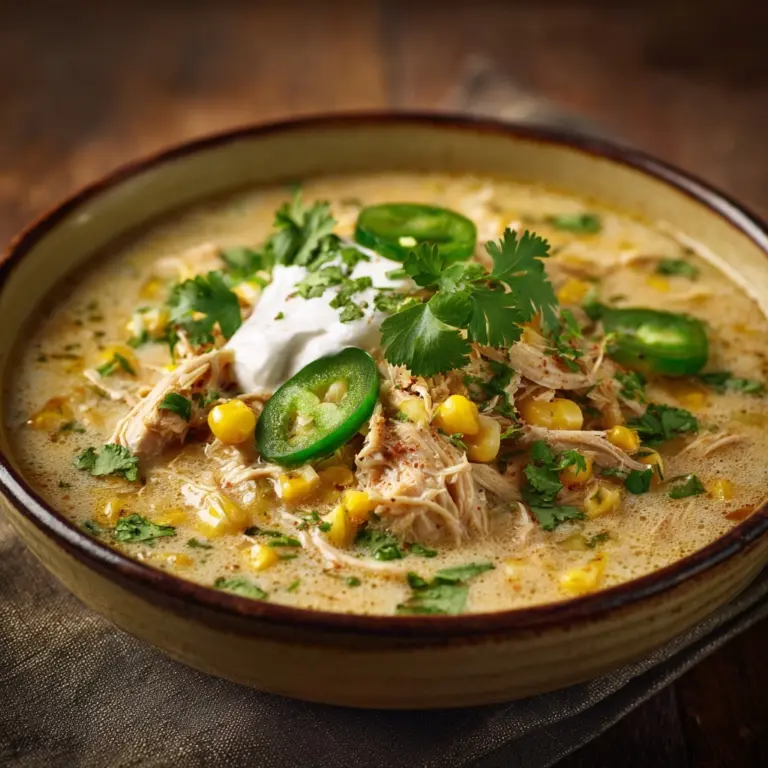 Mexican Street Corn White Chicken Chili Recipe