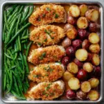 Parmesan Crusted Chicken Sheet Pan Recipe