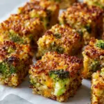 Broccoli Cheddar Quinoa Bites Recipe