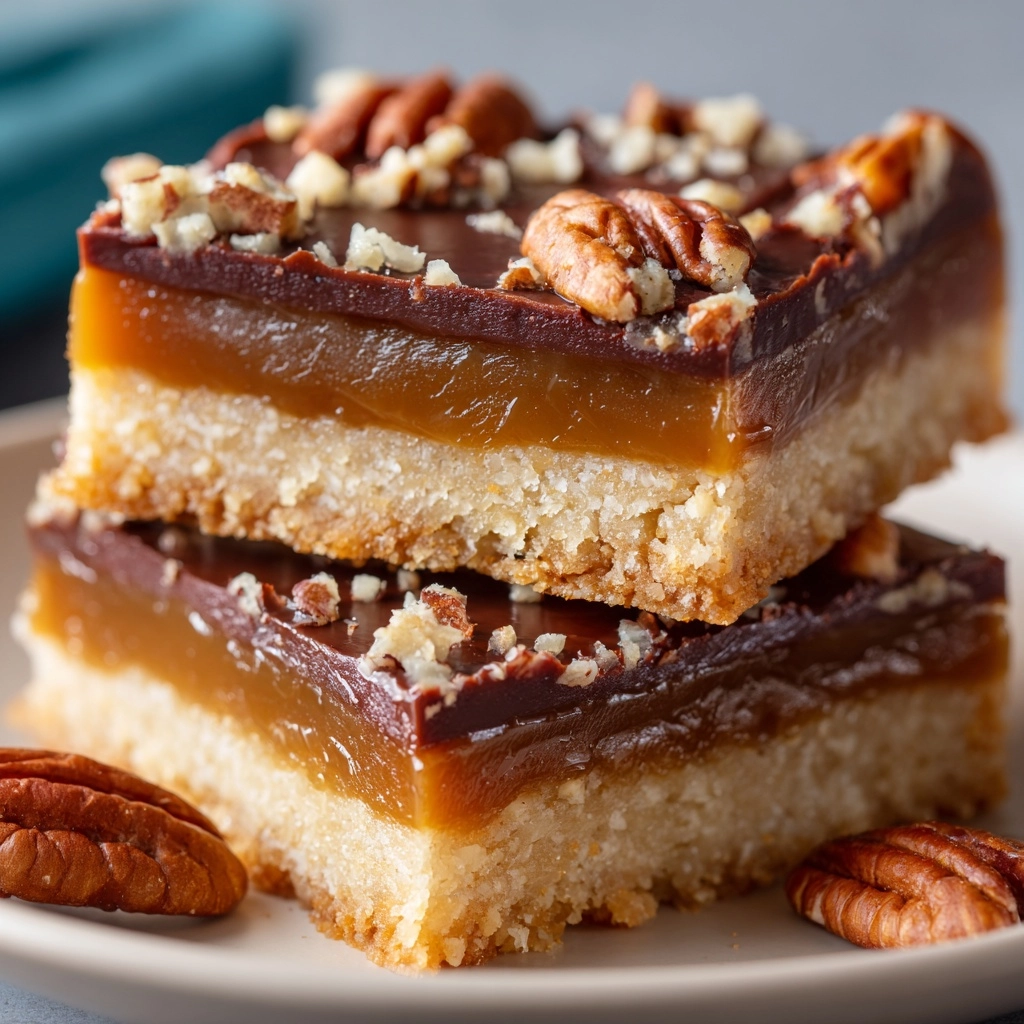 Turtle Bars Recipe - Recipe Image