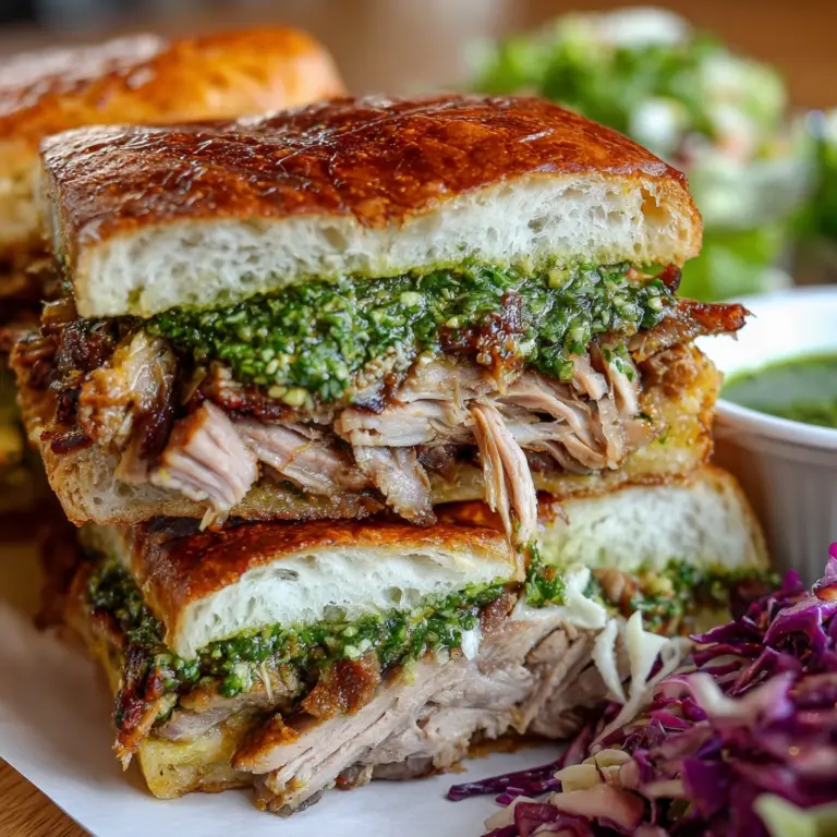 Porchetta Sandwiches with Garlic Herb Mayo Recipe