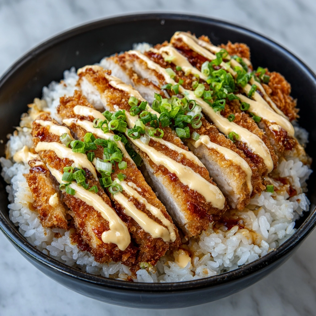 Japanese Katsu Bowls with Tonkatsu Sauce Recipe - Recipe Image