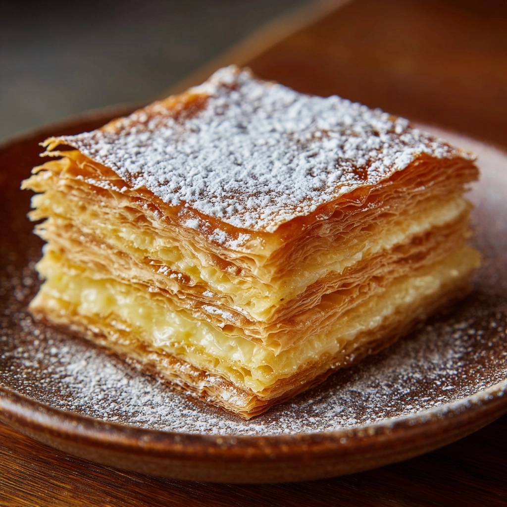 Bougatsa: A Delightful Greek Pastry Recipe - Recipe Image