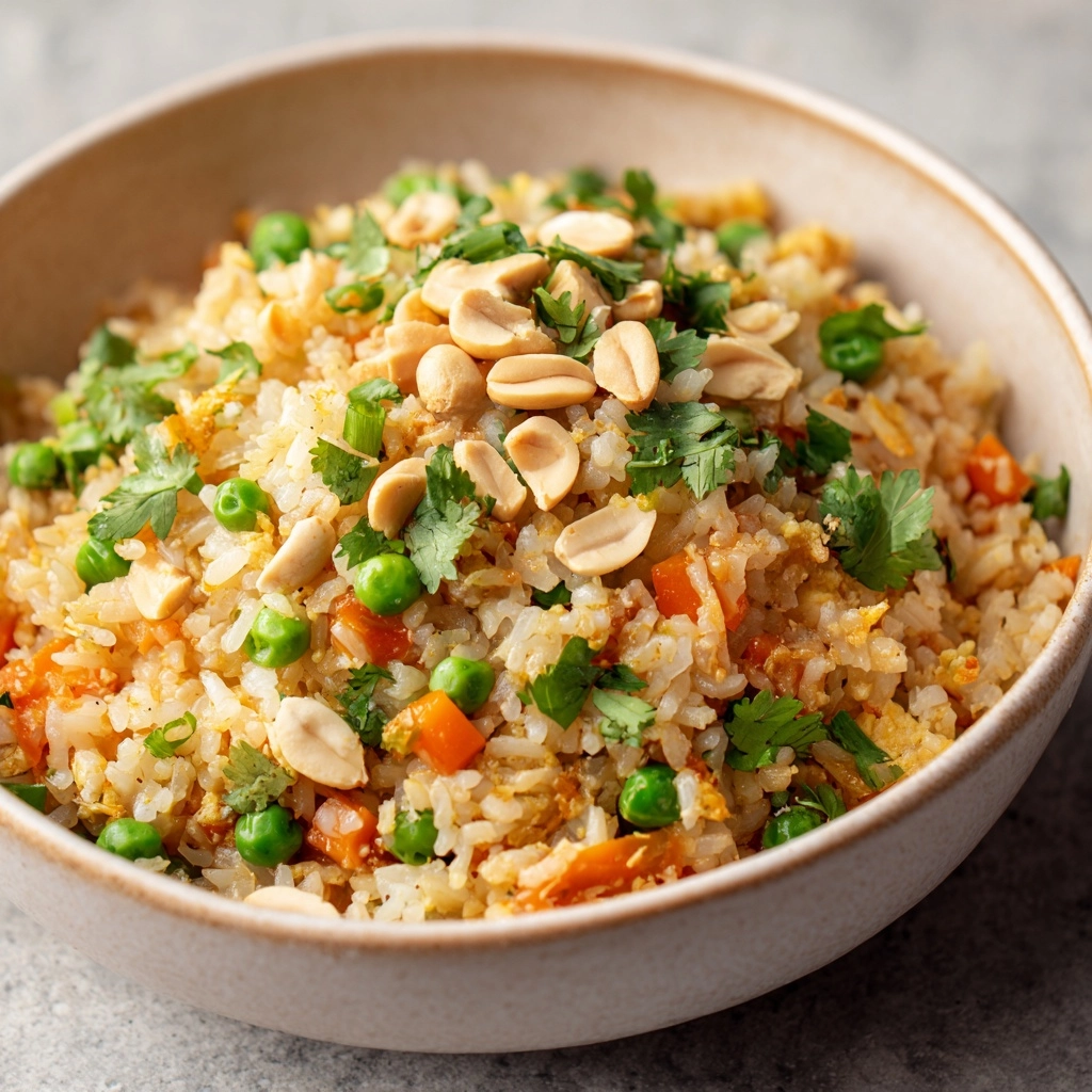 Satay Crispy Rice Salad Recipe - Recipe Image