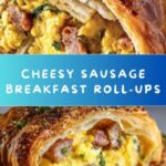 Sausage, Egg and Cheese Breakfast Roll-Ups Recipe