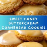 Honey Buttercream Cornbread Cookies Recipe