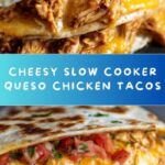 Slow Cooker Queso Chicken Tacos Recipe
