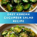 Easy Korean Cucumber Salad Recipe