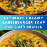 Creamy Slow Cooker Cheeseburger Soup Recipe