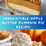 Apple Butter Pumpkin Pie with Streusel Topping Recipe