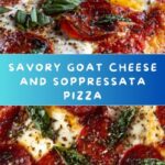 Goat Cheese and Soppressata Pizza Recipe