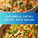 Satay Crispy Rice Salad Recipe