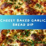 Baked Garlic Bread Dip Recipe