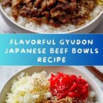 Gyudon Japanese Beef Bowls Recipe