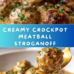 Crockpot Meatball Stroganoff Recipe