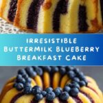 Buttermilk Blueberry Breakfast Cake Recipe