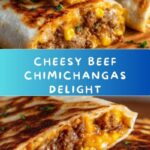 Beef and Cheese Chimichangas Recipe
