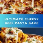 Cheesy Beef Pasta Bake Recipe