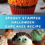 Stamped Halloween Cupcakes – A Spooky Treat with Four Fun Designs Recipe