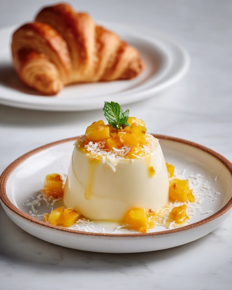 Creamy Mango Pudding Recipe