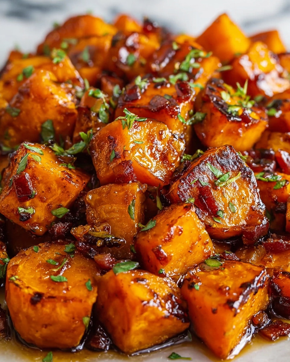 Sweet Potato Gratin with Chipotle Cream Recipe - Recipe Image