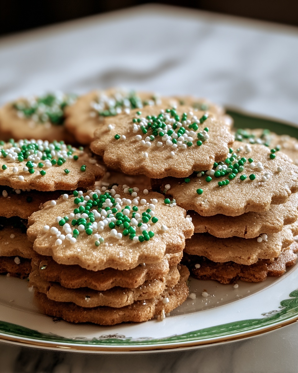 Italian Green Cookies for St. Patrick’s Day Recipe - Recipe Image