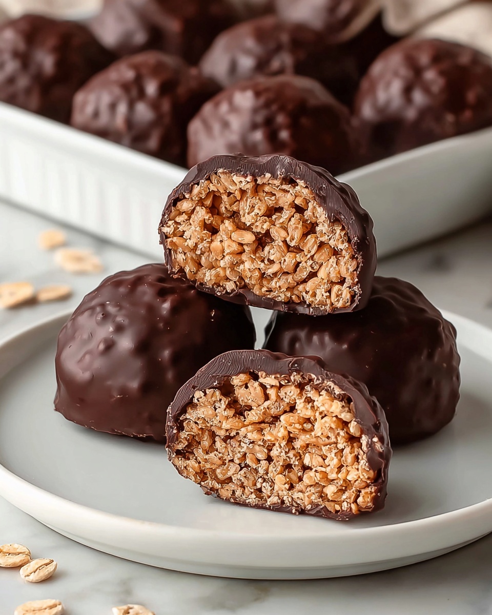 Peanut Butter Balls with Rice Krispies Recipe - Recipe Image