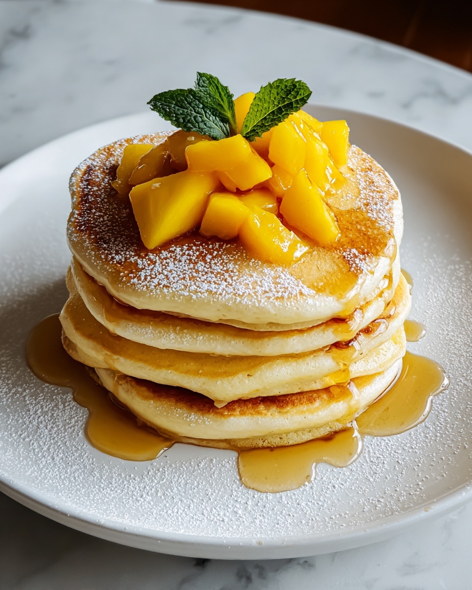 Mango Pancakes Recipe - Recipe Image