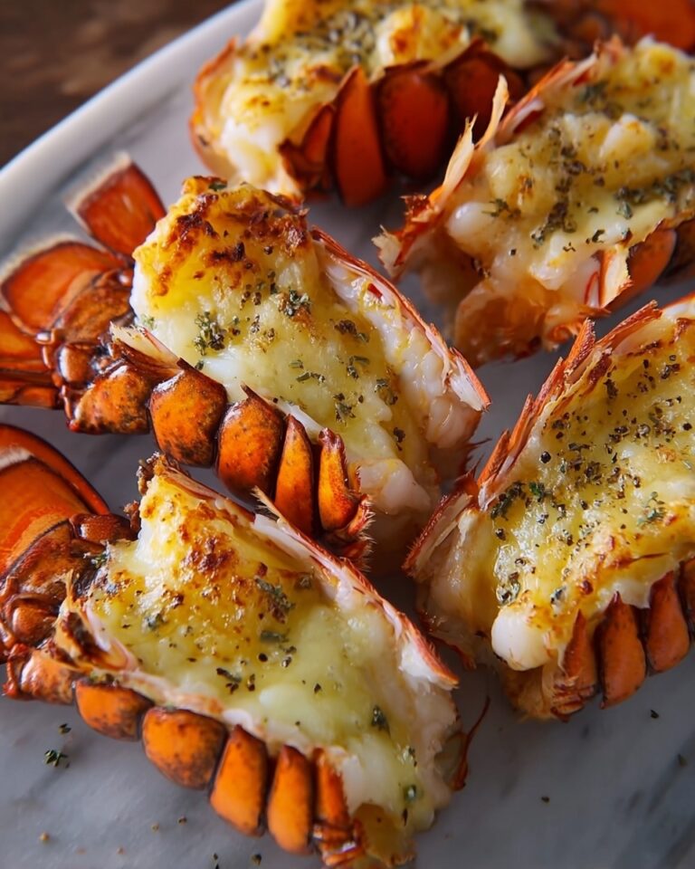 Garlic Butter Baked Lobster Tails Recipe