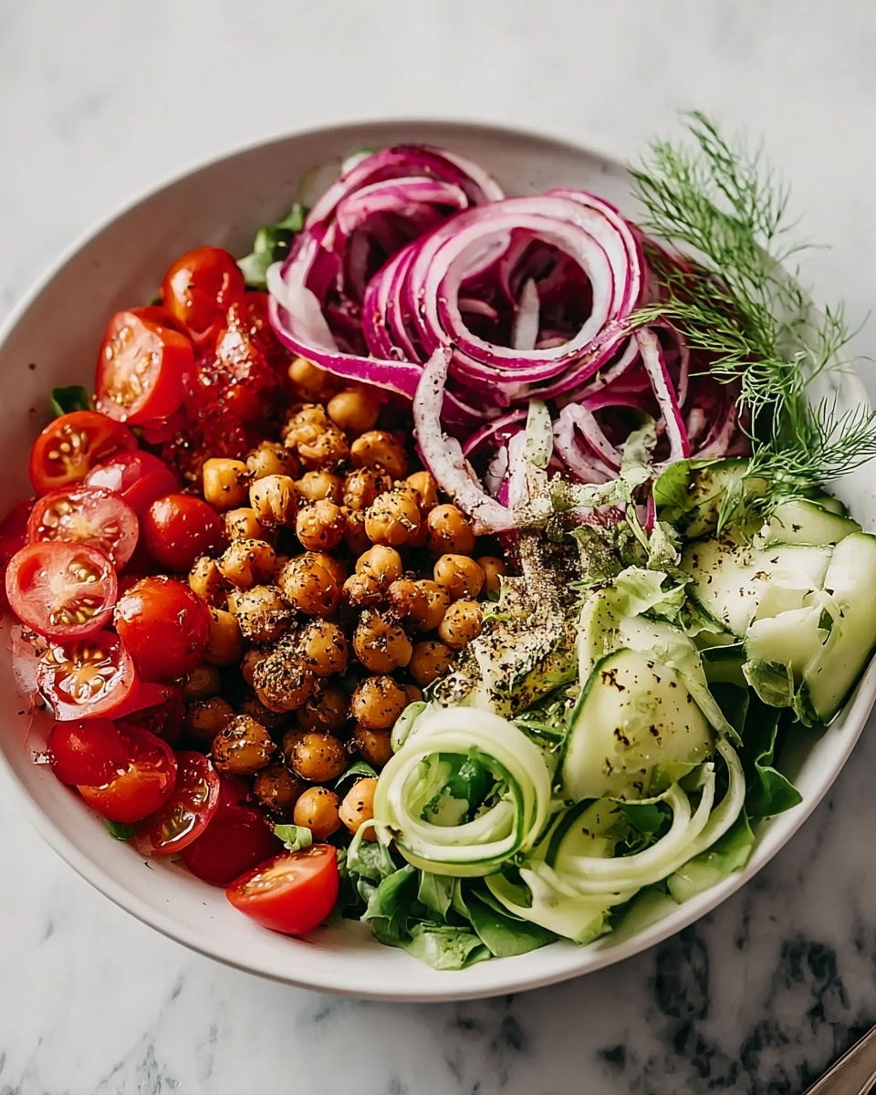 Vegan Salad Bowl Recipe - Recipe Image