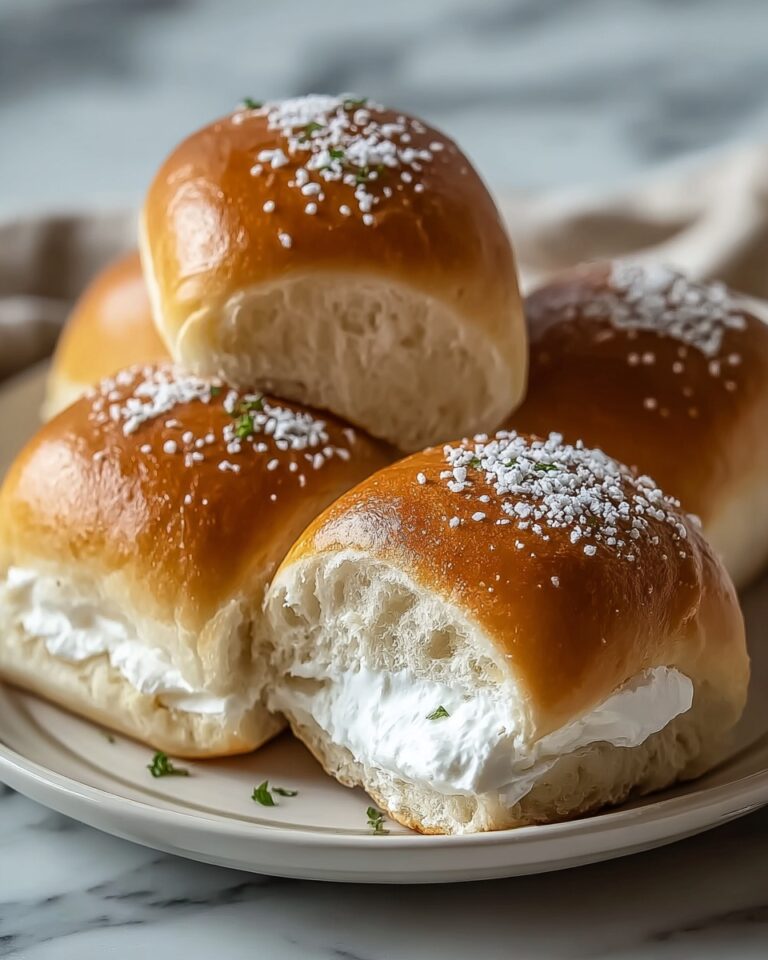 Italian Rolls Filled with Vanilla Cream Recipe