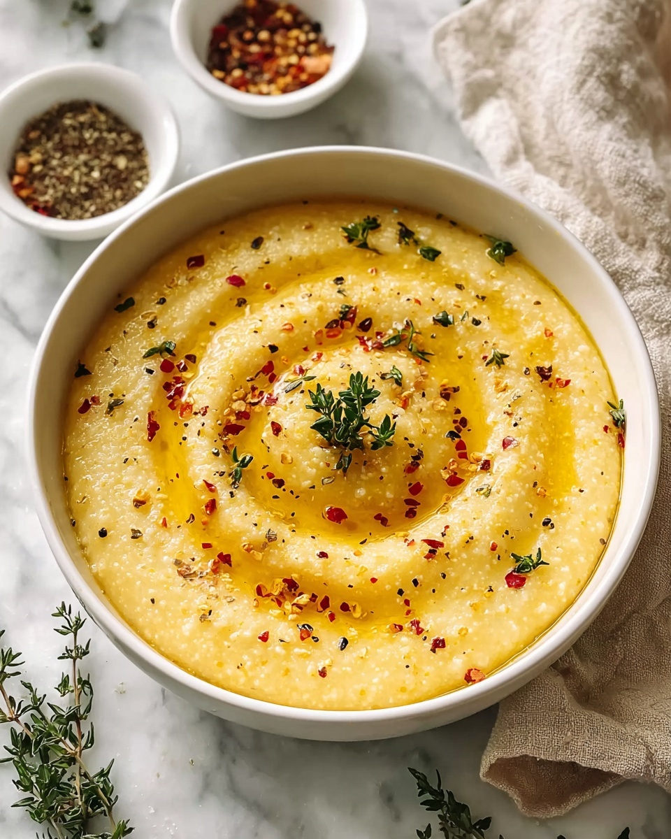 Italian Polenta With Parmesan Recipe - Recipe Image