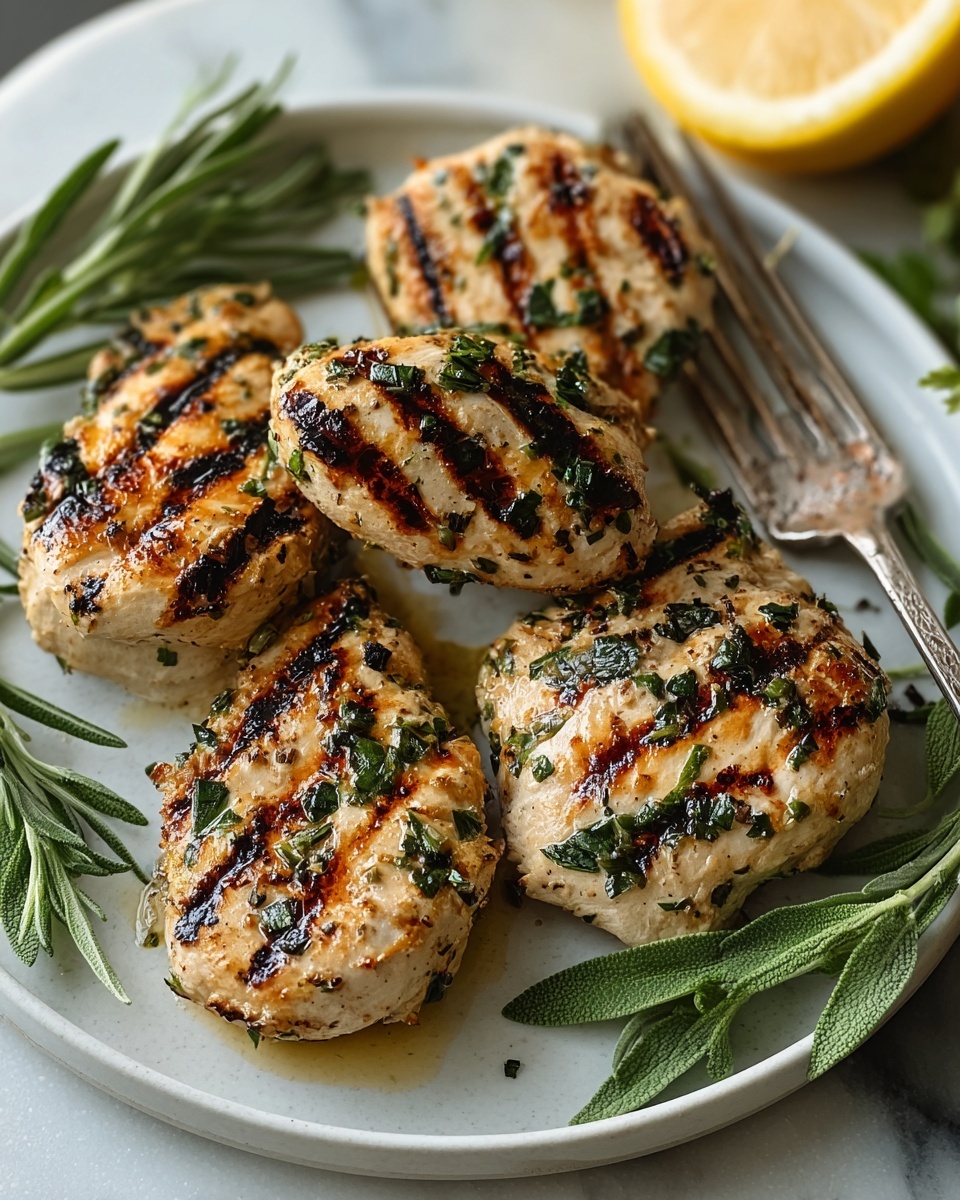 Lemon Herb Grilled Chicken Recipe - Recipe Image