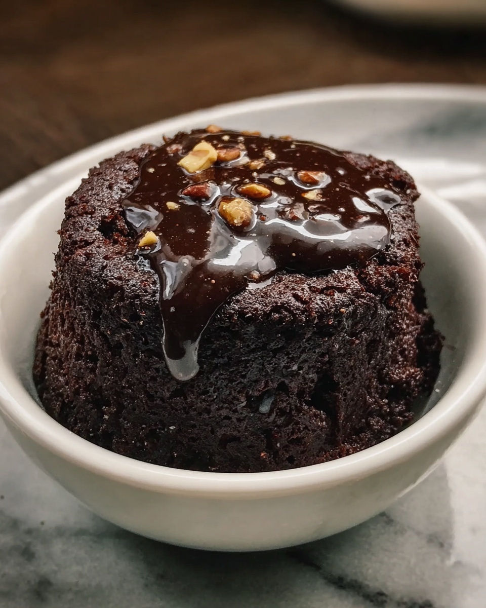 Flourless Chocolate Mug Brownie Recipe - Recipe Image