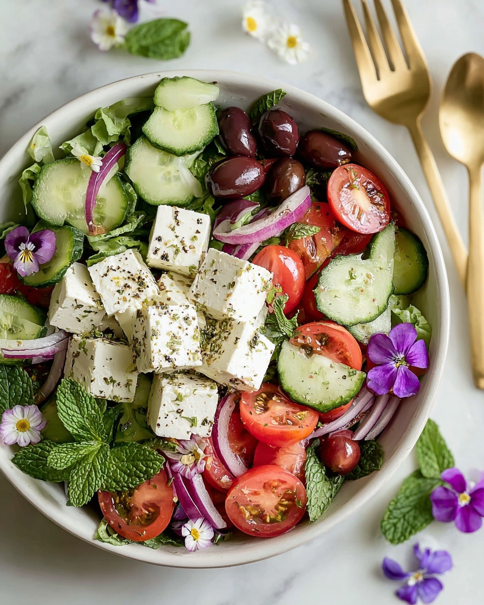 Classic Greek Salad Recipe - Recipe Image