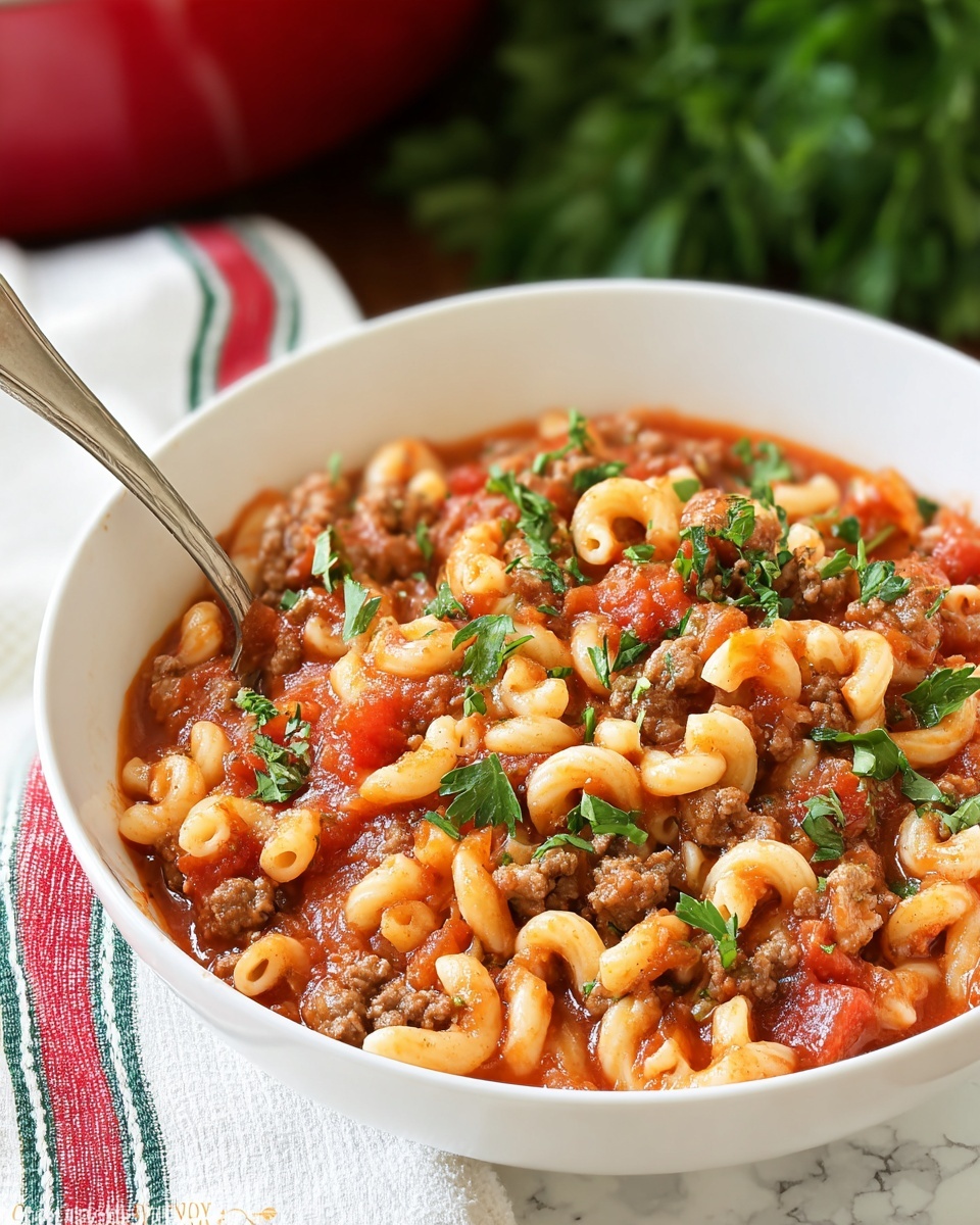 One Pot Goulash Recipe - Recipe Image