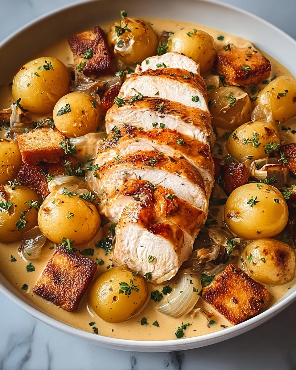 One-Pan Chicken and Gnocchi Recipe - Recipe Image