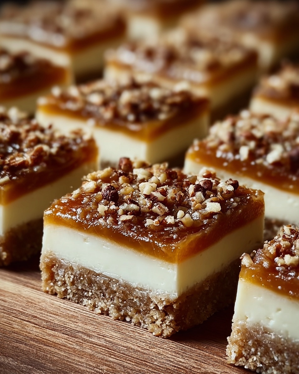 Baklava Cheesecake Bars Recipe - Recipe Image