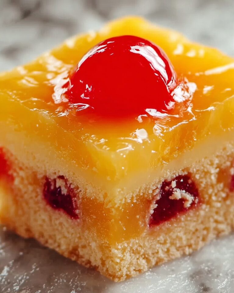 Pineapple Upside Down Cake Fudge Recipe