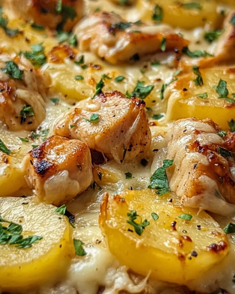 Garlic Parmesan Chicken and Potatoes Recipe
