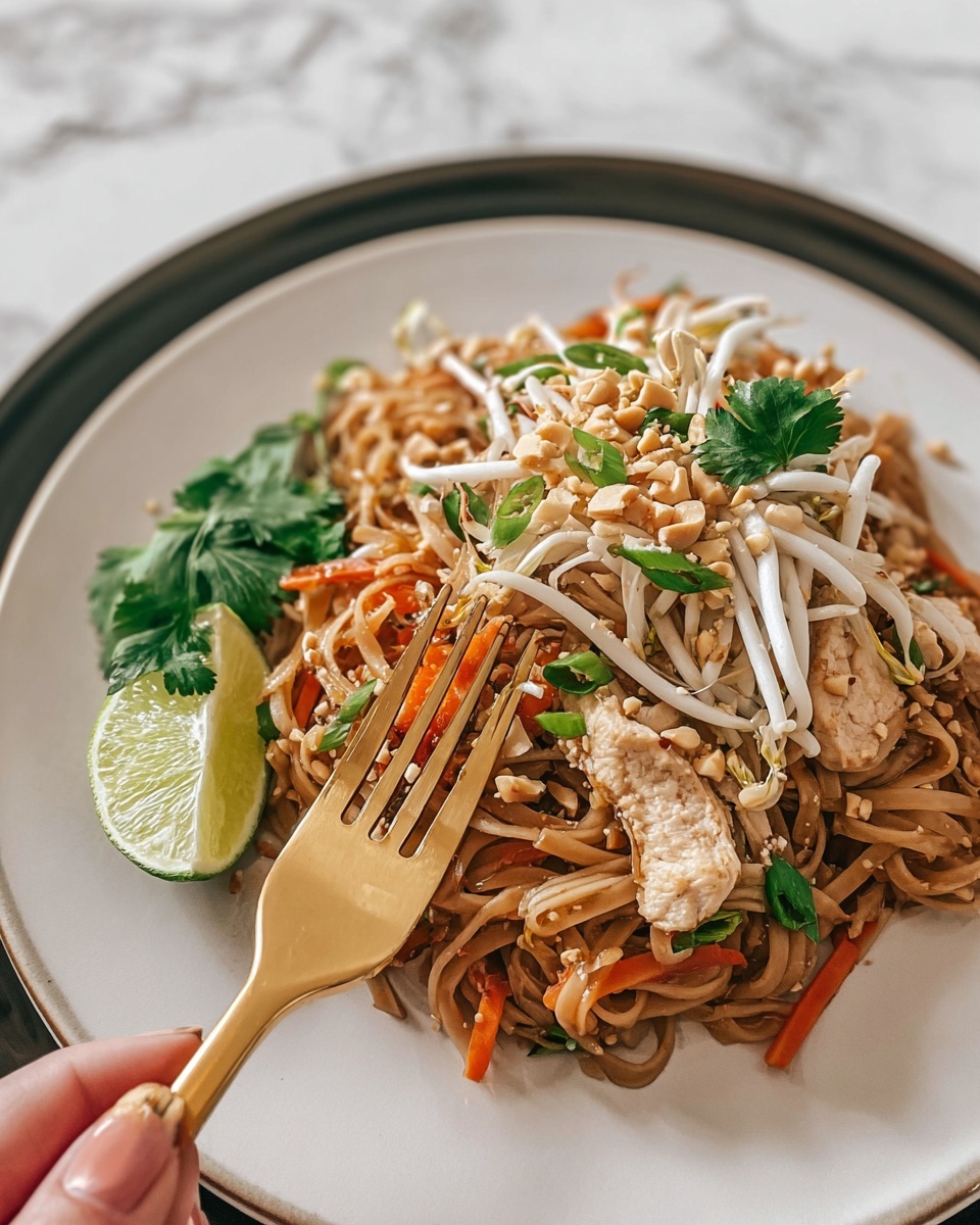 Chicken Pad Thai Recipe - Recipe Image