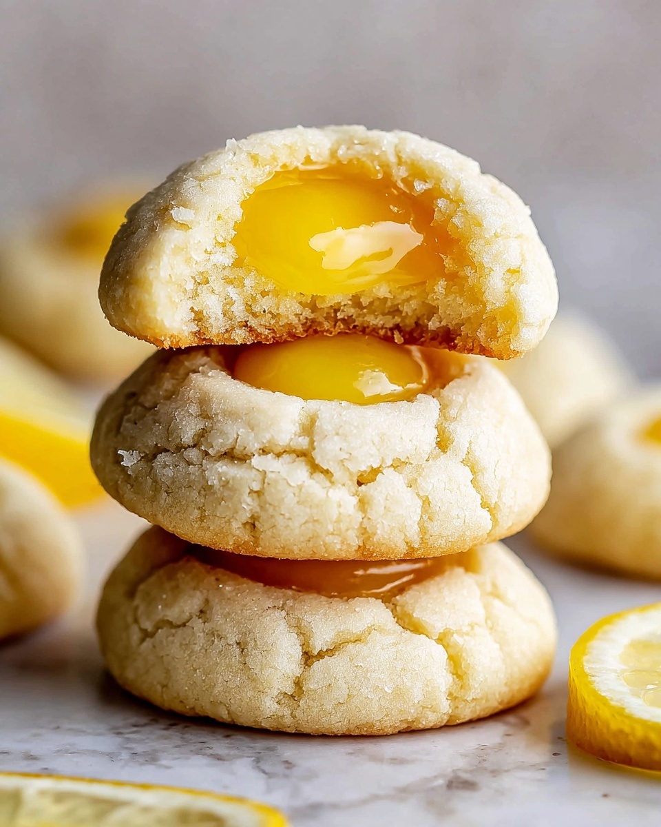 Lemon Curd Cookies Recipe - Recipe Image