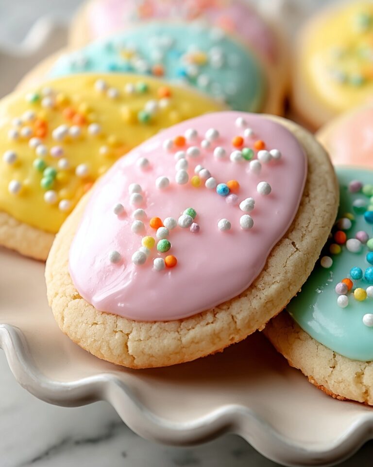 Easter Egg Sugar Cookies Recipe